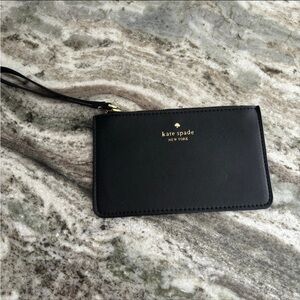 Kate Spade Large Black Wristlet